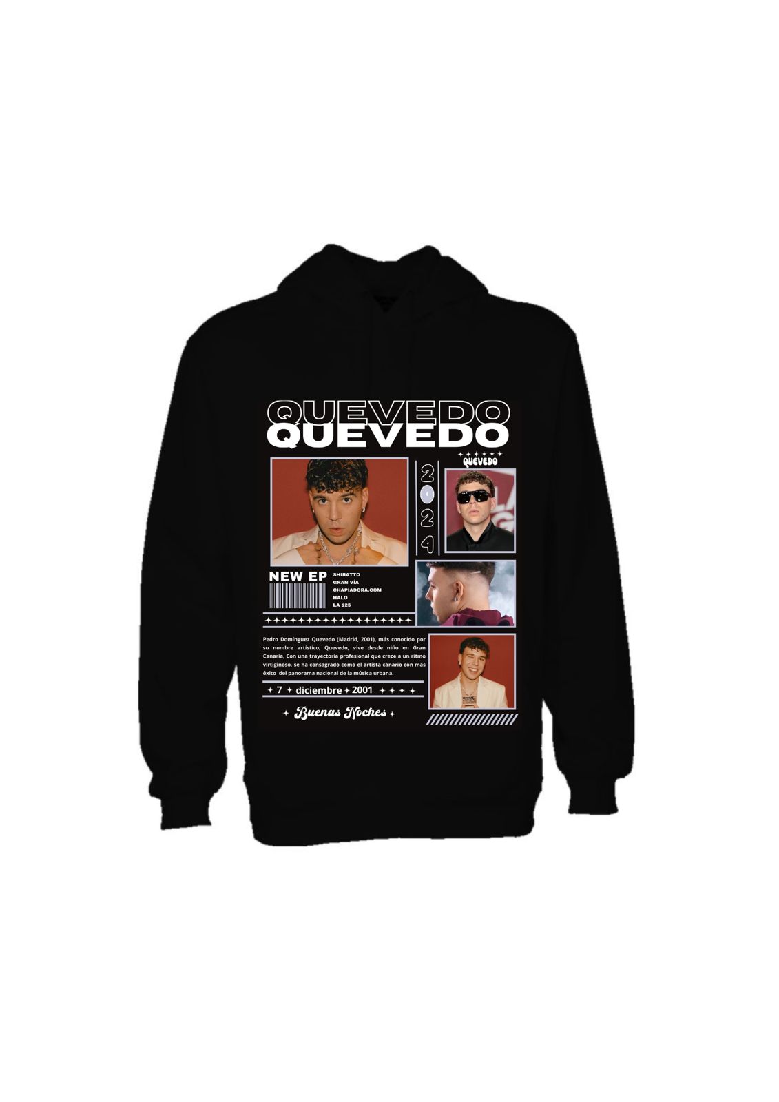 Sudadera de Quevedo