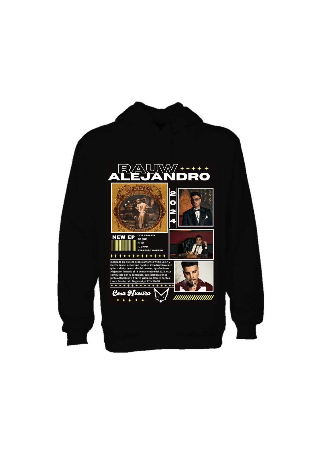 Sudadera Raw Alejandro