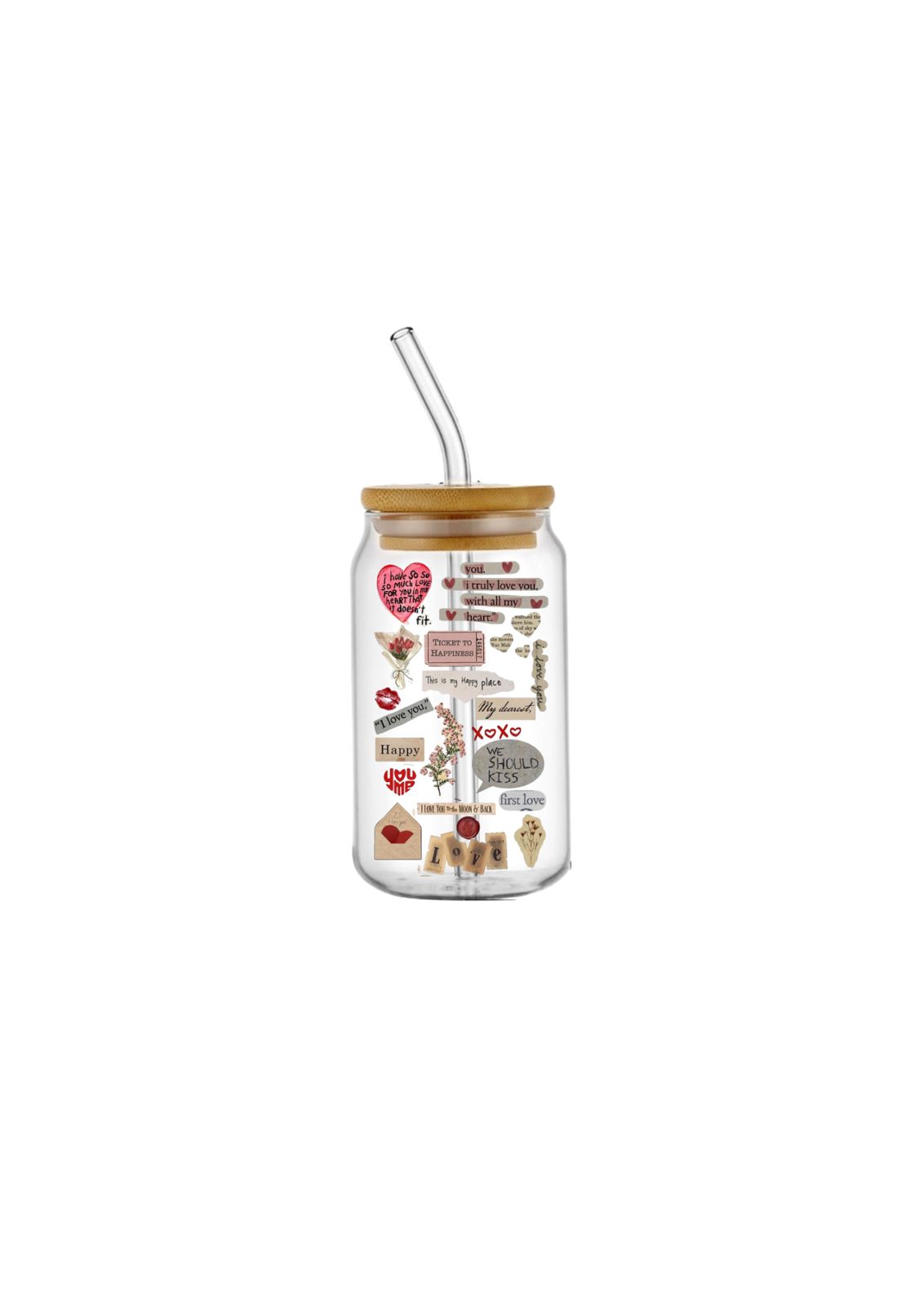 Vaso Pegatinas