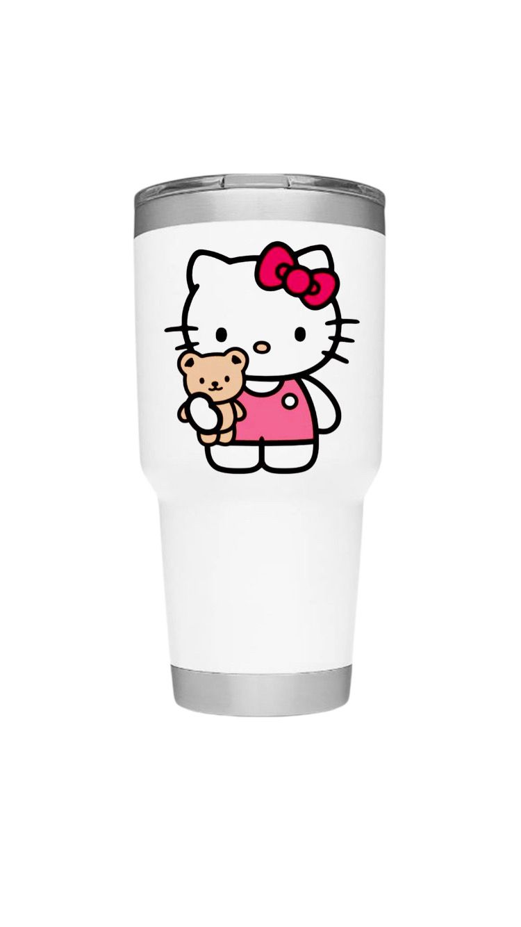 Termo 30 Oz Hello Kitty con peluche