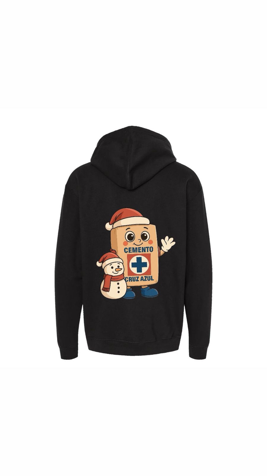 Costalito Muñeco de Nieve Negra