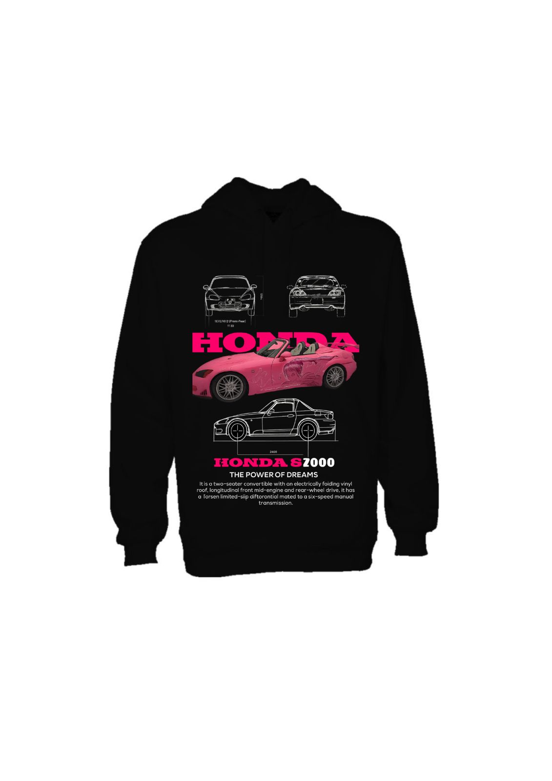 Sudadera Honda S2000