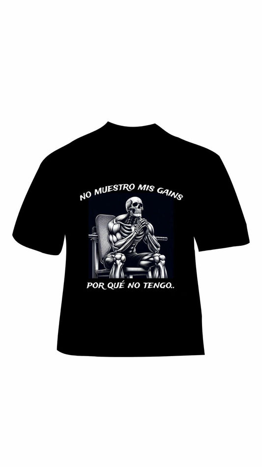 No muestro mis gains porque no tengo