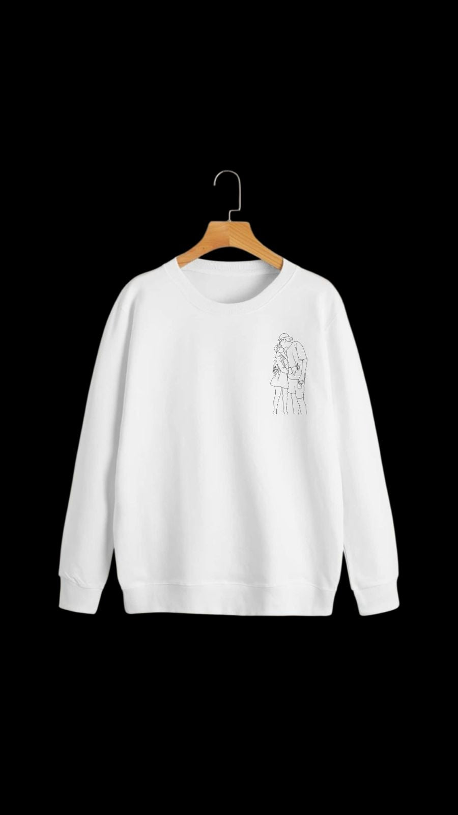 sudadera silueta