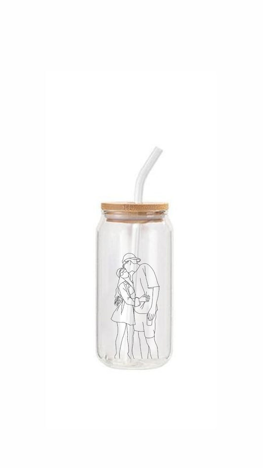 Vaso de Cristal Silueta
