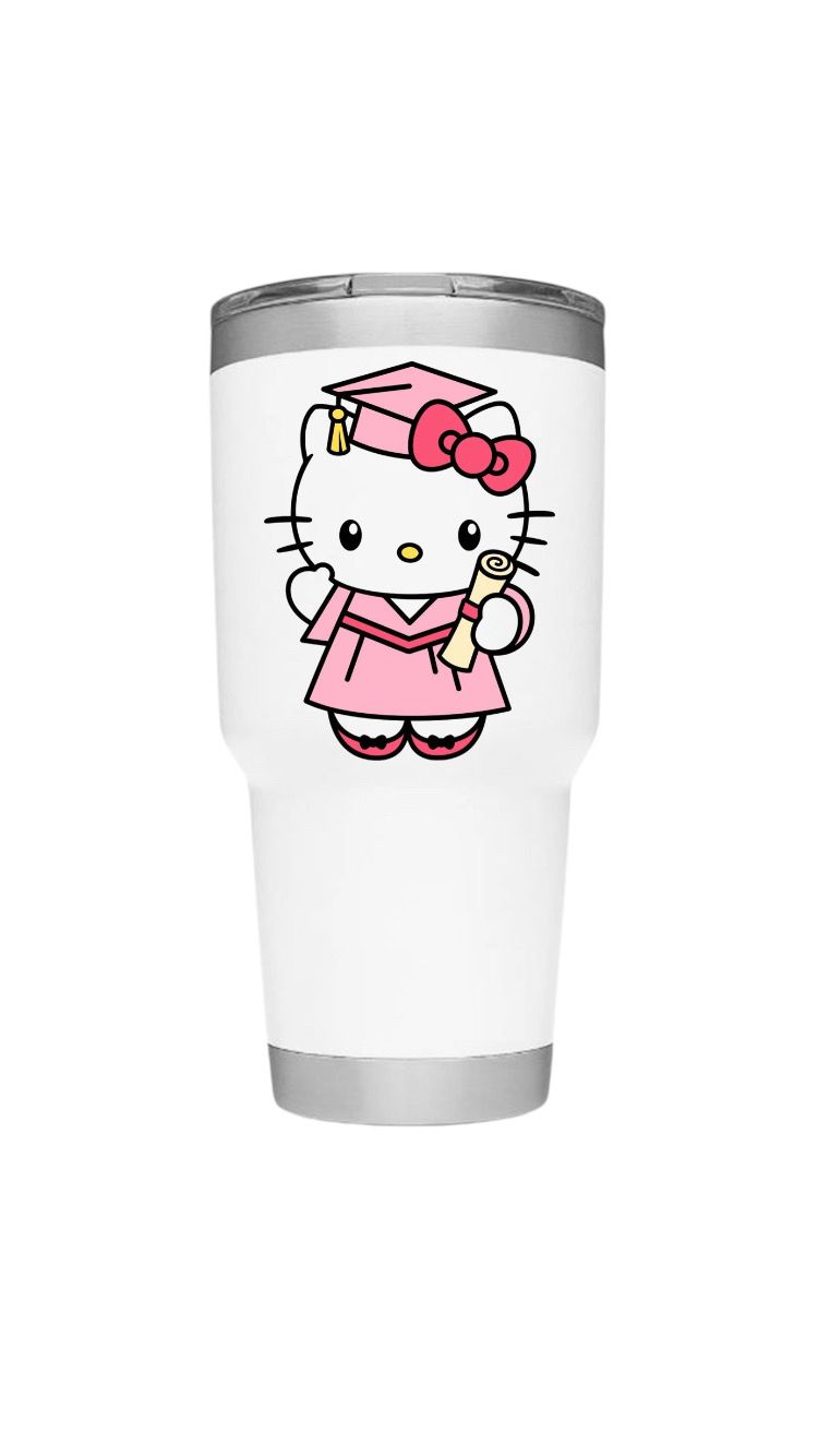 Termo 30 Oz Hello Kitty Graduada