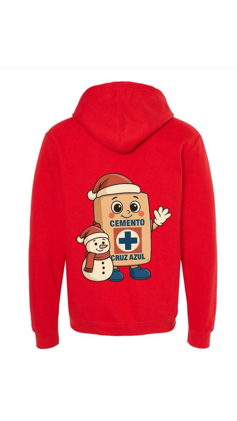 Costalito Muñeco de Nieve Roja