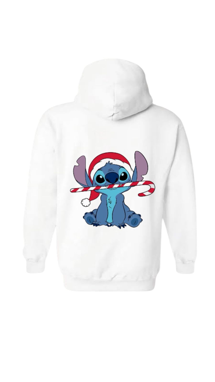 Sudadera Stich Navidad con Capucha