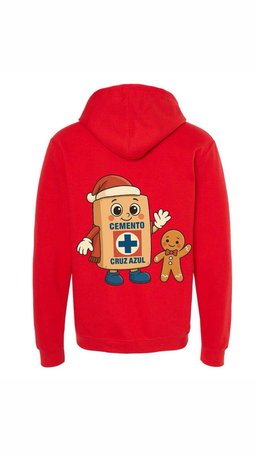 Sudadera Costalito Galleta Roja