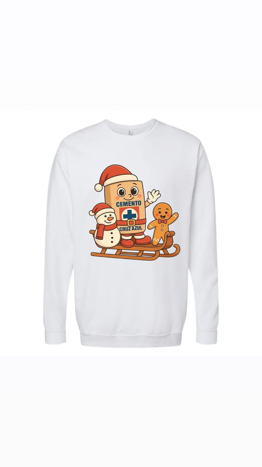 Familia Costalito Navidad Blanca