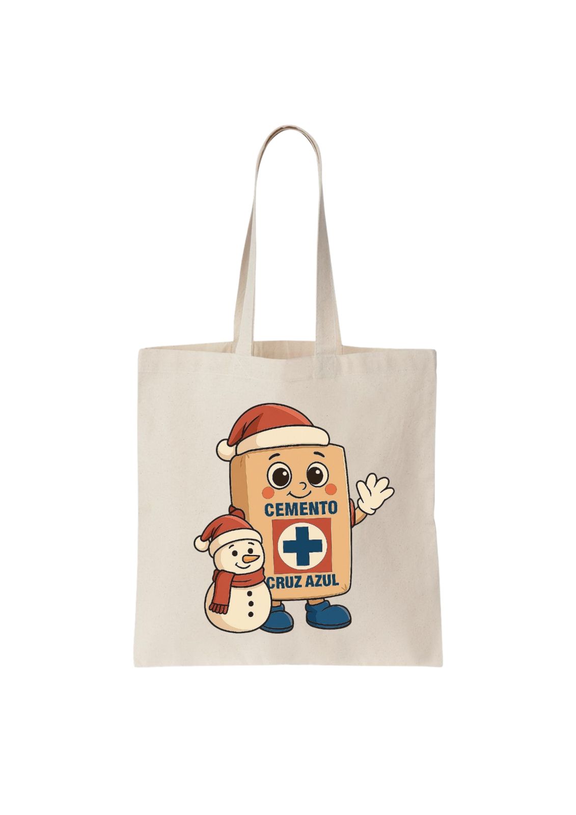 Tote Bag Costalito Muñeco de Nieve