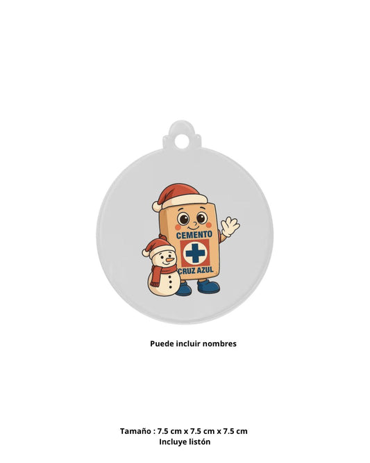 Esfera Costalito Muñeco de Nieve