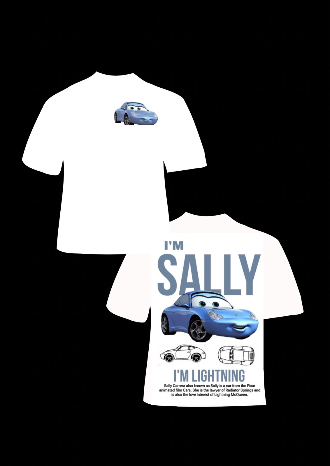 Playeras Pareja Cars