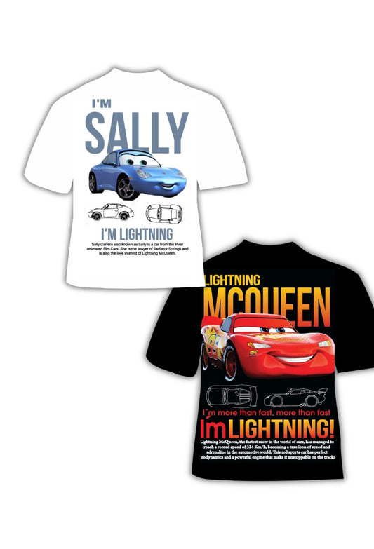Playeras Pareja Cars